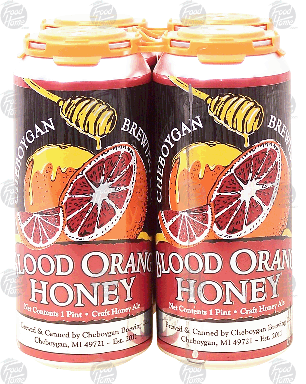 Cheboygan Brewing Co.  blood orange honey ale, 1-pint Full-Size Picture